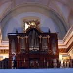 Bonita fachada del órgano del s.XIX