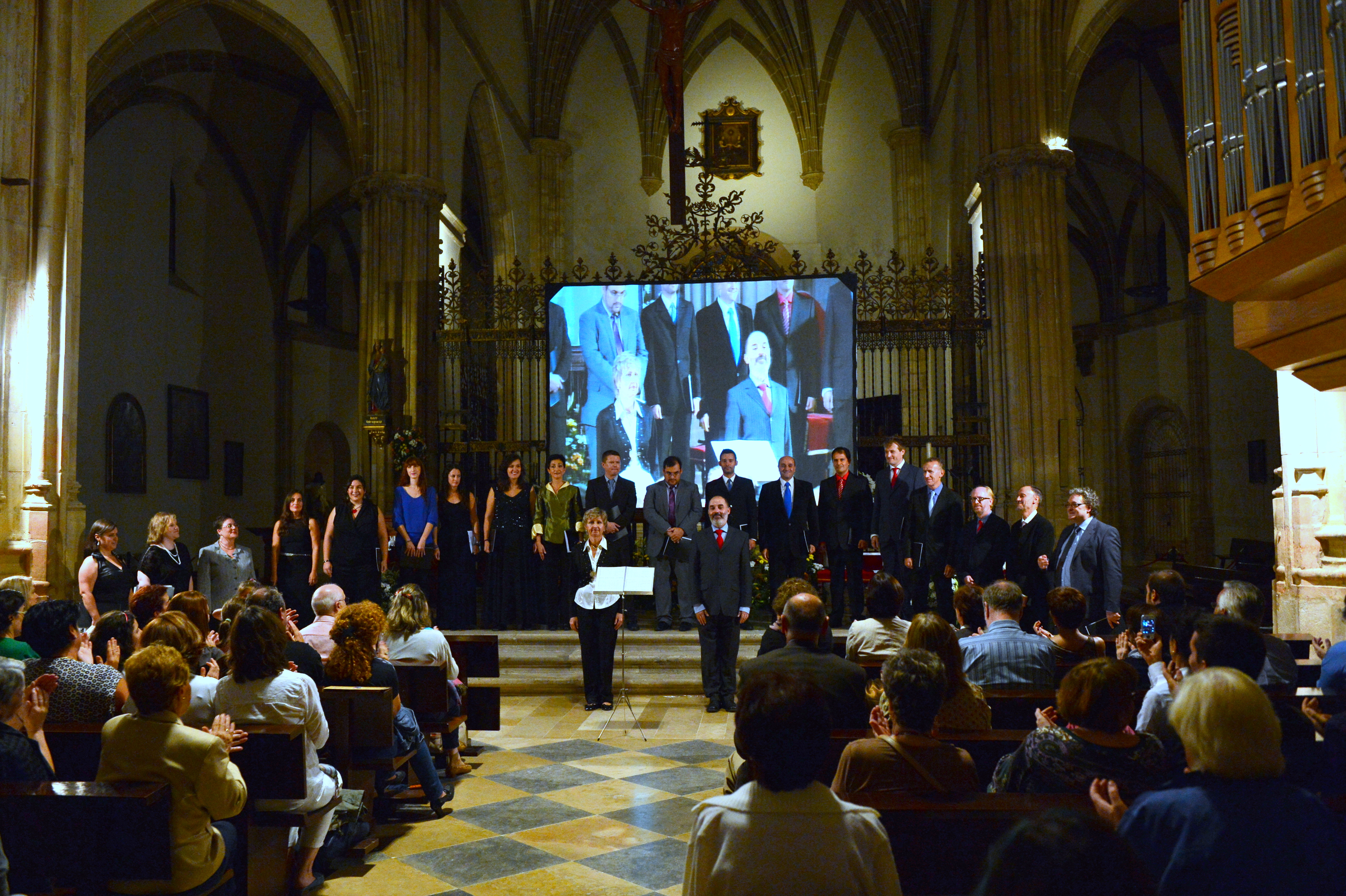Coro Duque de Calbaria - Liudmila Matsyura - II concierto del VII Festival Internacional de órgano Catedral de Alcalá