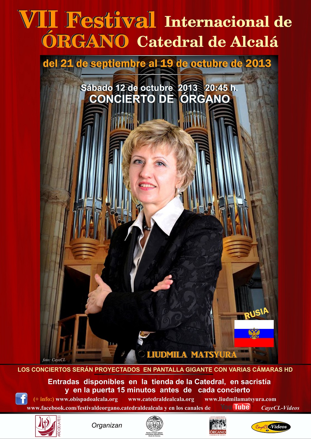 Liudmila Matsyura  concert  post